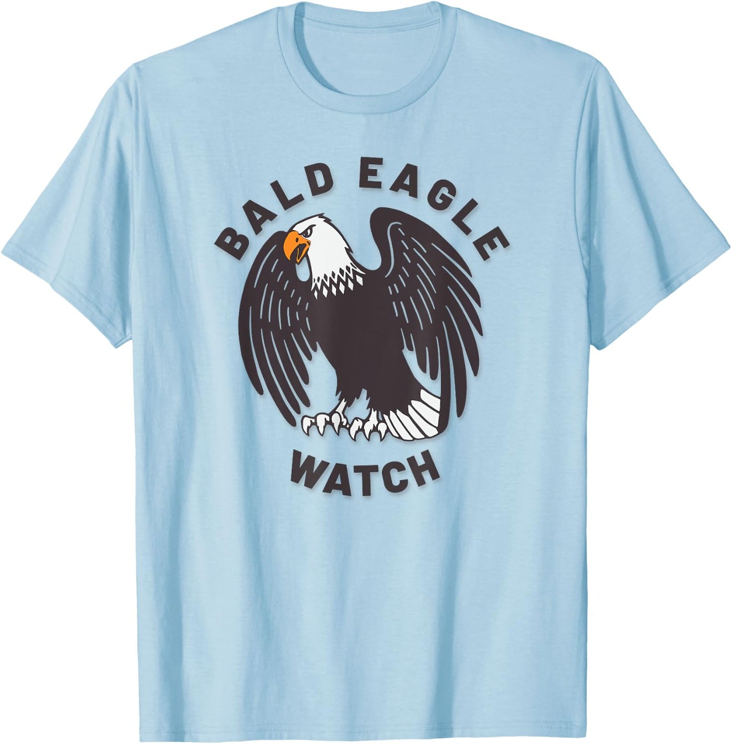 Bird Eagle Watch T-Shirt - T-Shirt | Light Blue