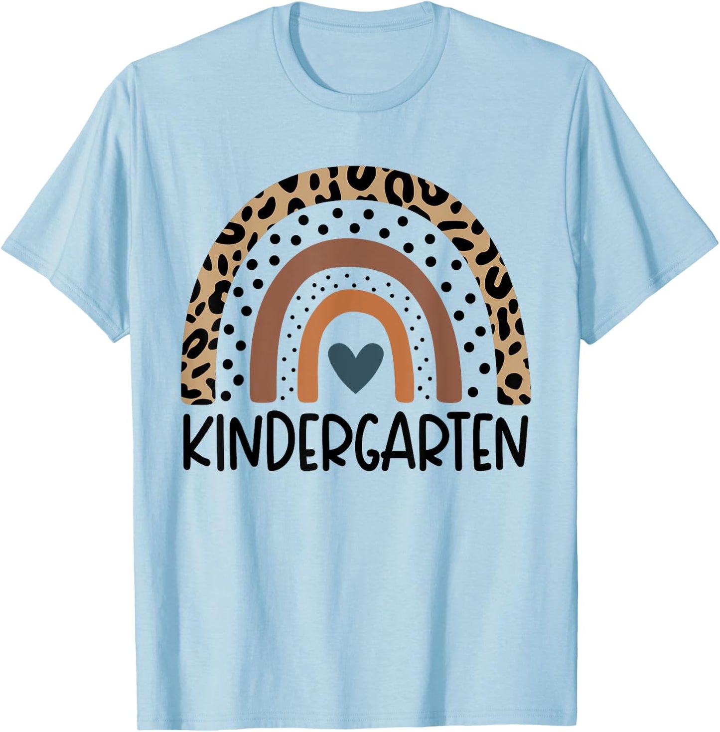 Kindergarten Rainbow teacher Welcome Back To School Teacher T-Shirt - T-Shirt | Light Blue