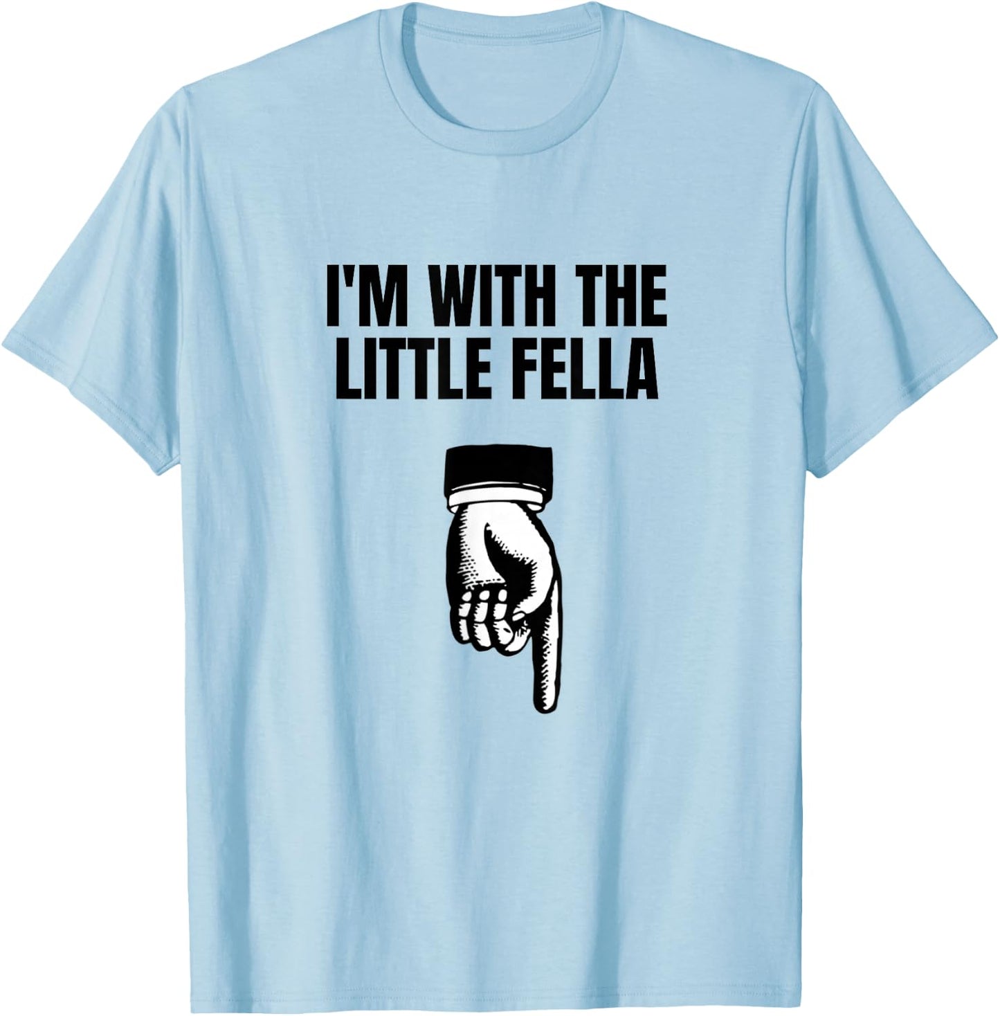 I'm with The Little Fella Embarrassing Vacation Swap T-Shirt - T-Shirt | Light Blue