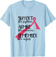 Support Fighter Admire Survivors Remember Angels Cancer T-Shirt - T-Shirt | Light Blue