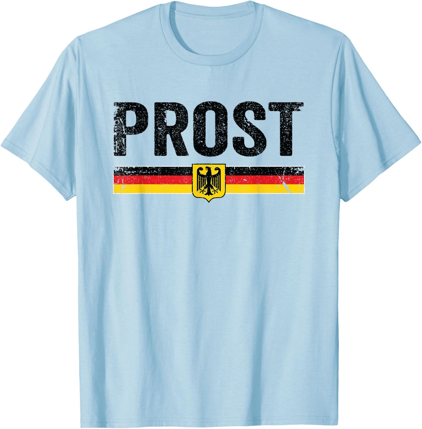 Oktoberfest Shirt Men Beer Festival Vintage Prost T-Shirt - T-Shirt | Light Blue
