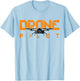 Drone Droning Quadcopter Pilot T-Shirt - T-Shirt | Light Blue