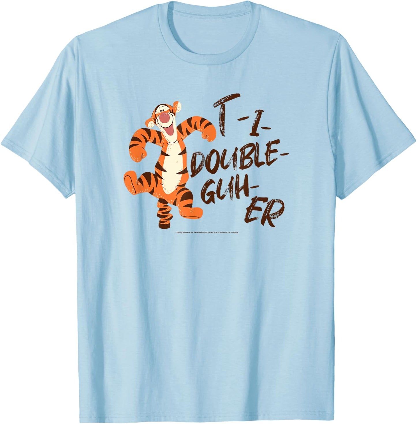 Disney Winnie The Pooh Lunar New Year Tigger Bounce T-Shirt - T-Shirt | Light Blue