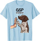 German Shorthaired Pointer GSP Dog Dad T-Shirt - T-Shirt | Light Blue