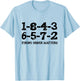 1-8-4-3-6-5-7-2 Firing Order Matters 18436572 V8 Big Block T-Shirt - T-Shirt | Light Blue