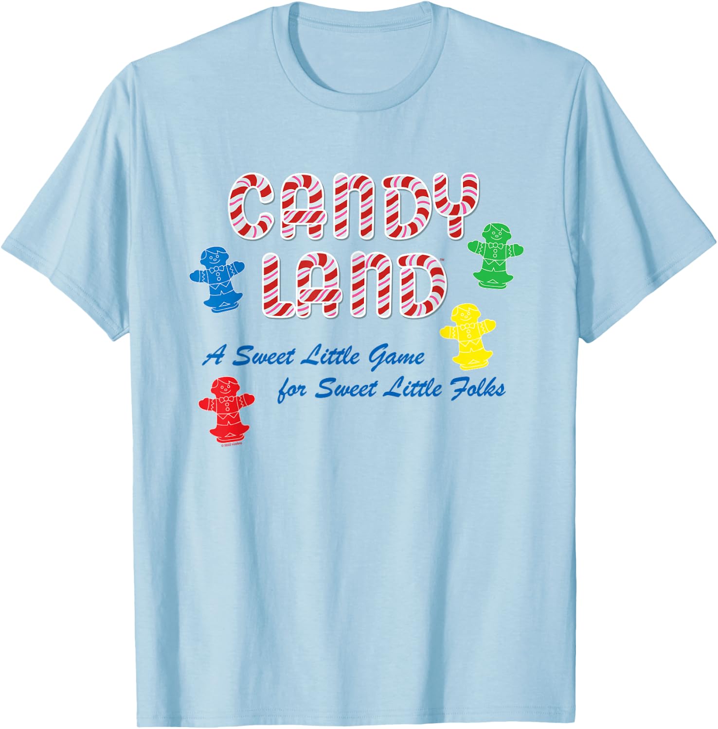 Candy Land A Sweet Little Game T-Shirt - T-Shirt | Light Blue