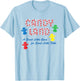 Candy Land A Sweet Little Game T-Shirt - T-Shirt | Light Blue