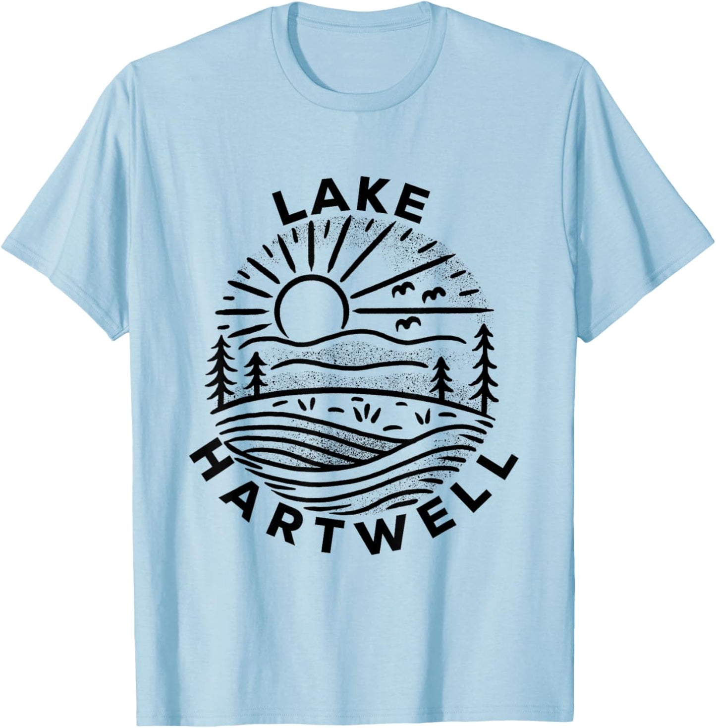Lake Hartwell T-Shirt - T-Shirt | Light Blue