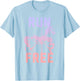 Trendy Run Free Carousel Horse T-Shirt - T-Shirt | Light Blue