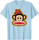 Paul Frank Julius Beanie Big Face T-Shirt - T-Shirt | Light Blue