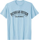 Russian River California - Russian River CA T-Shirt - T-Shirt | Light Blue
