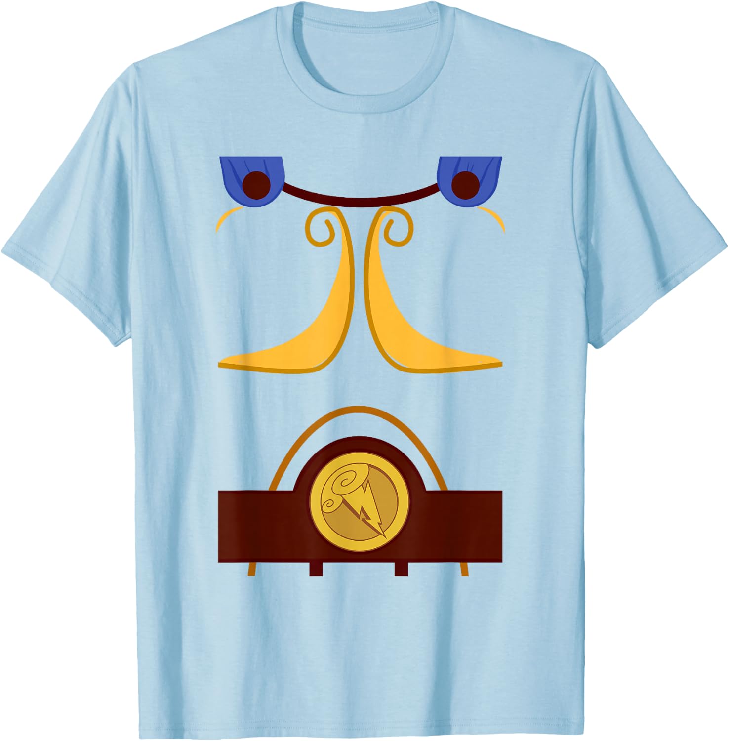Disney Hercules Costume Chest T-Shirt - T-Shirt | Light Blue