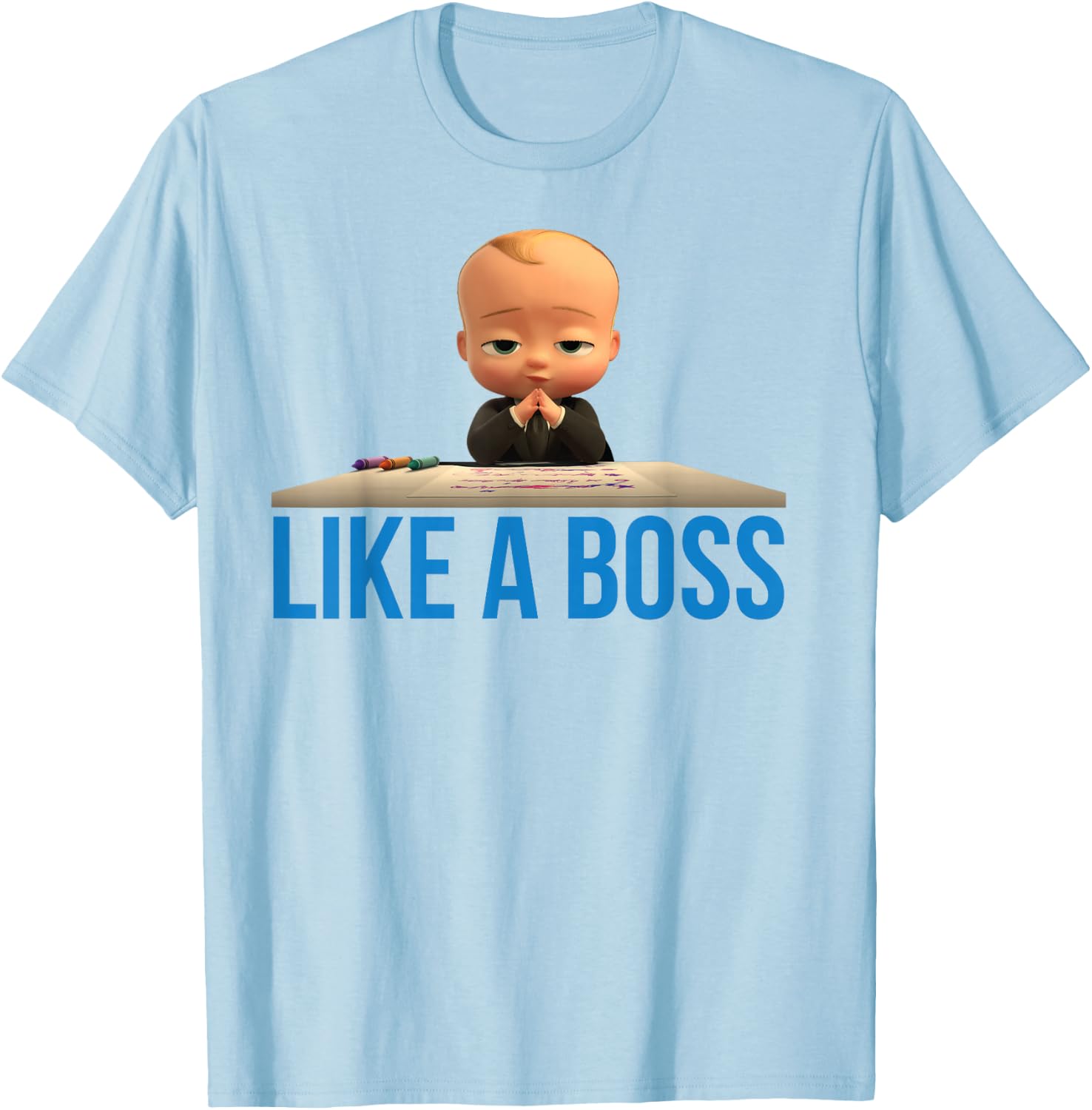 The Boss Baby Like A Boss T-Shirt - T-Shirt | Light Blue
