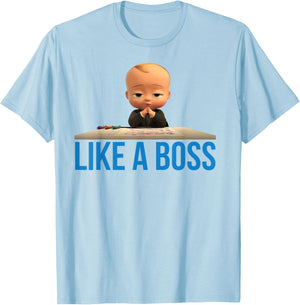 The Boss Baby Like A Boss T-Shirt - T-Shirt | Light Blue