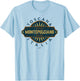 JCombs: Montepulciano, Tuscany, Italy, Retro T-Shirt - T-Shirt | Light Blue