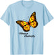 Monarch Butterfly T-Shirt - T-Shirt | Light Blue