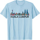 Kuala Lumpur Malaysia Skyscrapers Petronas Towers T-Shirt - T-Shirt | Light Blue