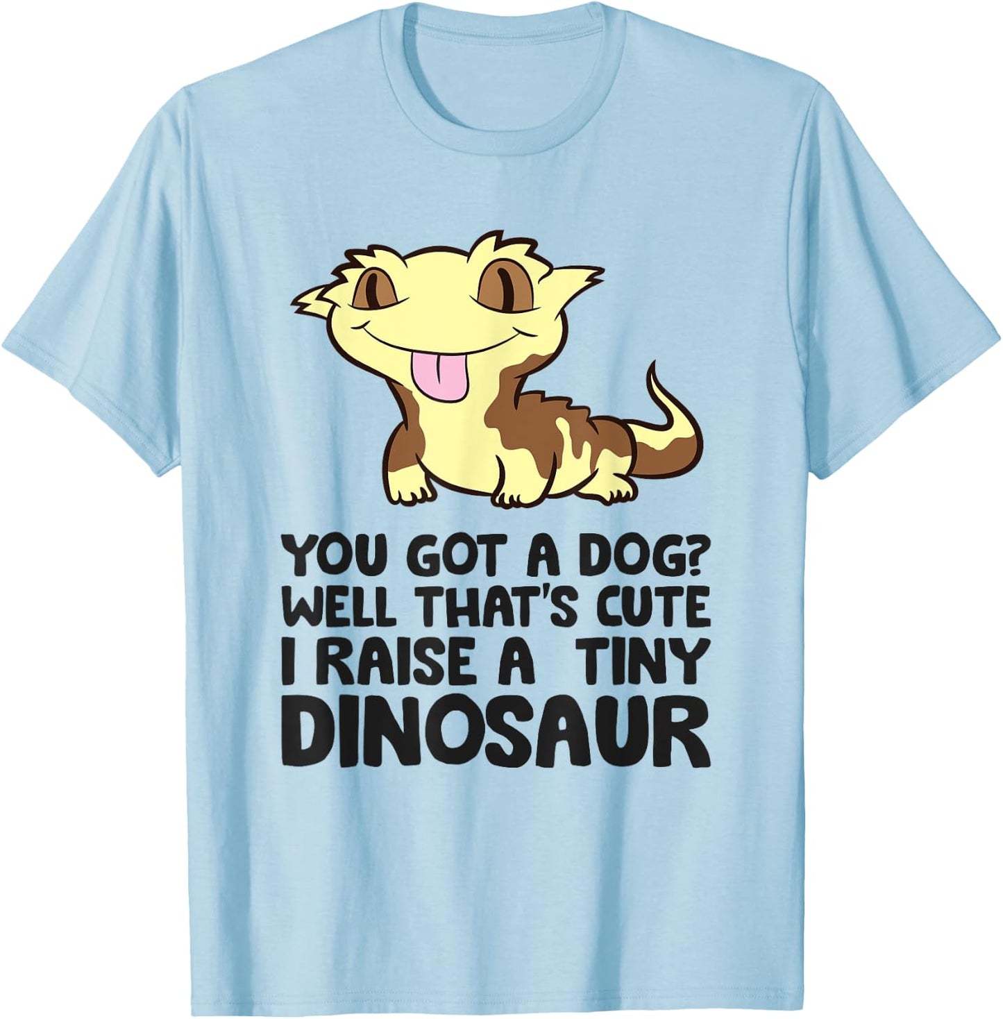 Crested Gecko Owner Crested Gecko Pet Crested Gecko T-Shirt - T-Shirt | Light Blue