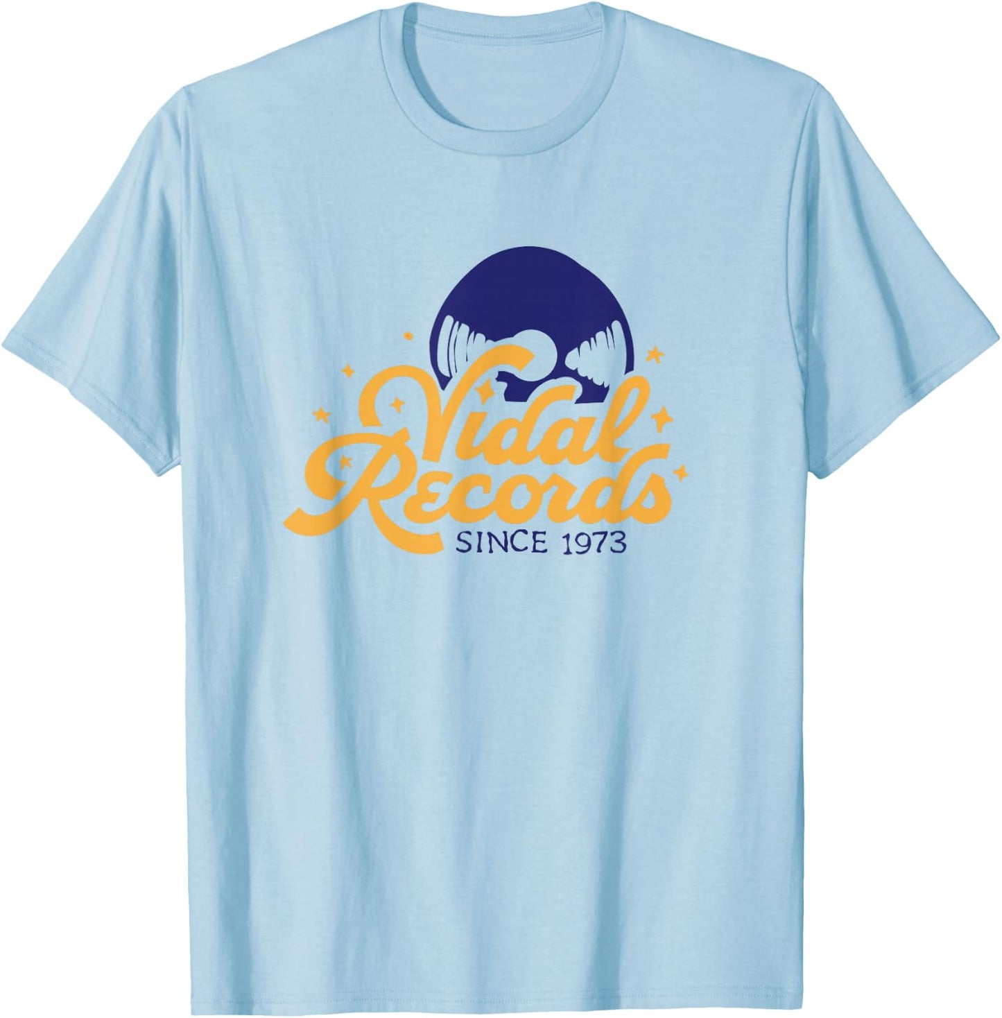 Vidal Records T-Shirt - T-Shirt | Light Blue