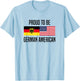 Proud to be German American T-Shirt - T-Shirt | Light Blue