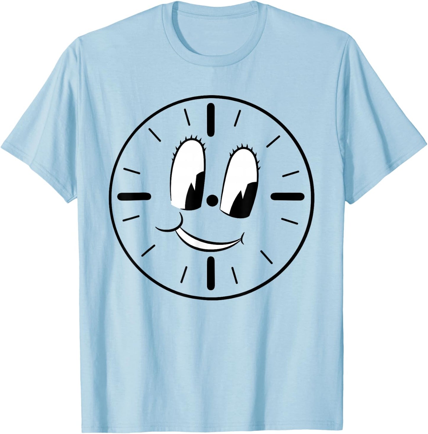 Marvel Loki Miss Minutes Clock Orange T-Shirt - T-Shirt | Light Blue