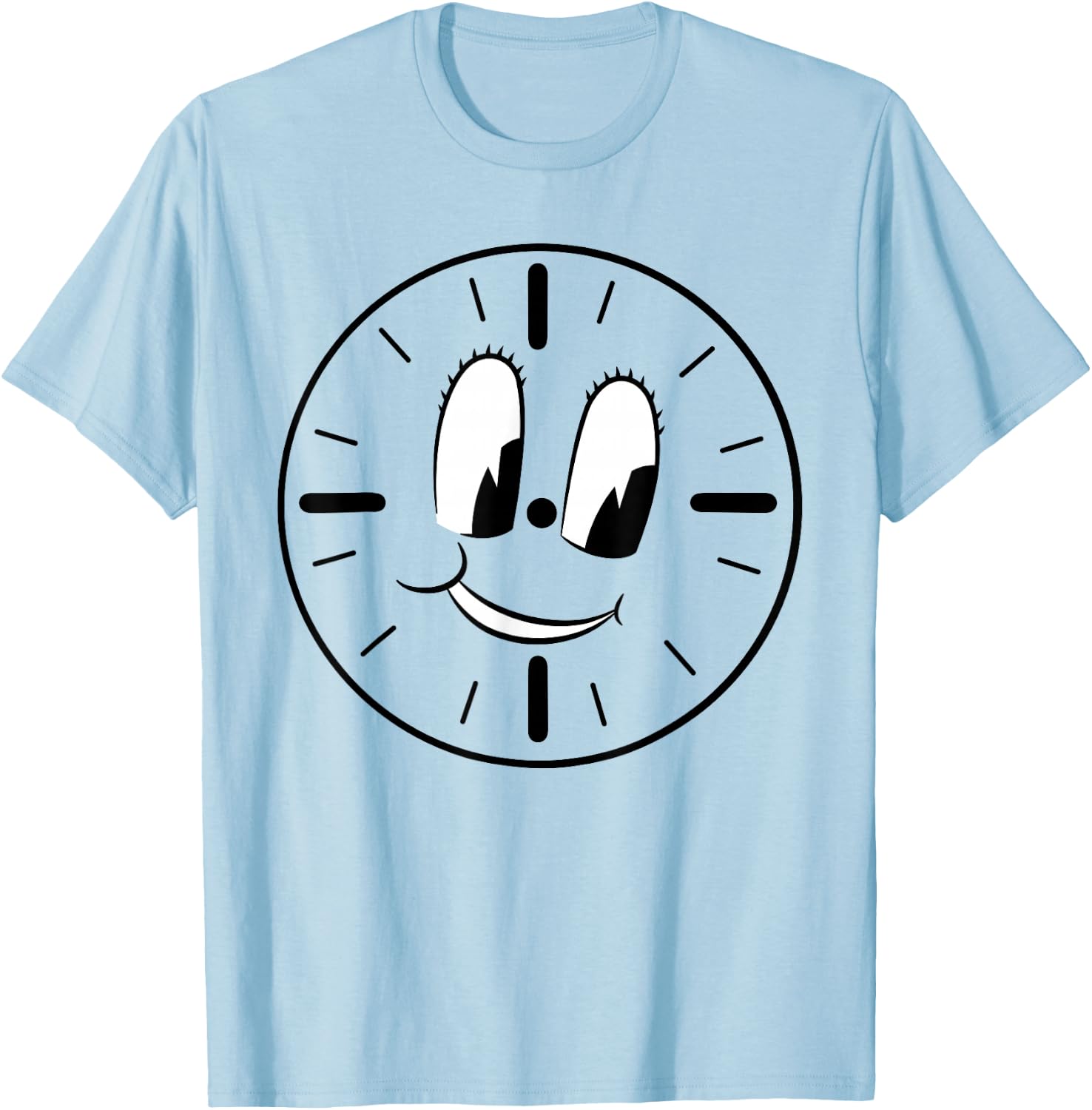 Marvel Loki Miss Minutes Clock Orange T-Shirt - T-Shirt | Light Blue