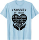 Nonna Of Twins If You Think My Hands Are Full T-Shirt - T-Shirt | Light Blue