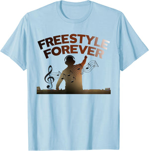 Freestyle DJ 80s Electronic Dance Music Great Concert T-Shirt - T-Shirt | Light Blue