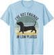 Dachshund I've Got Friends In Low Places Dog T-Shirt - T-Shirt | Light Blue