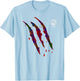 Clan Lindsay surname last name Scottish Tartan T-Shirt - T-Shirt | Light Blue