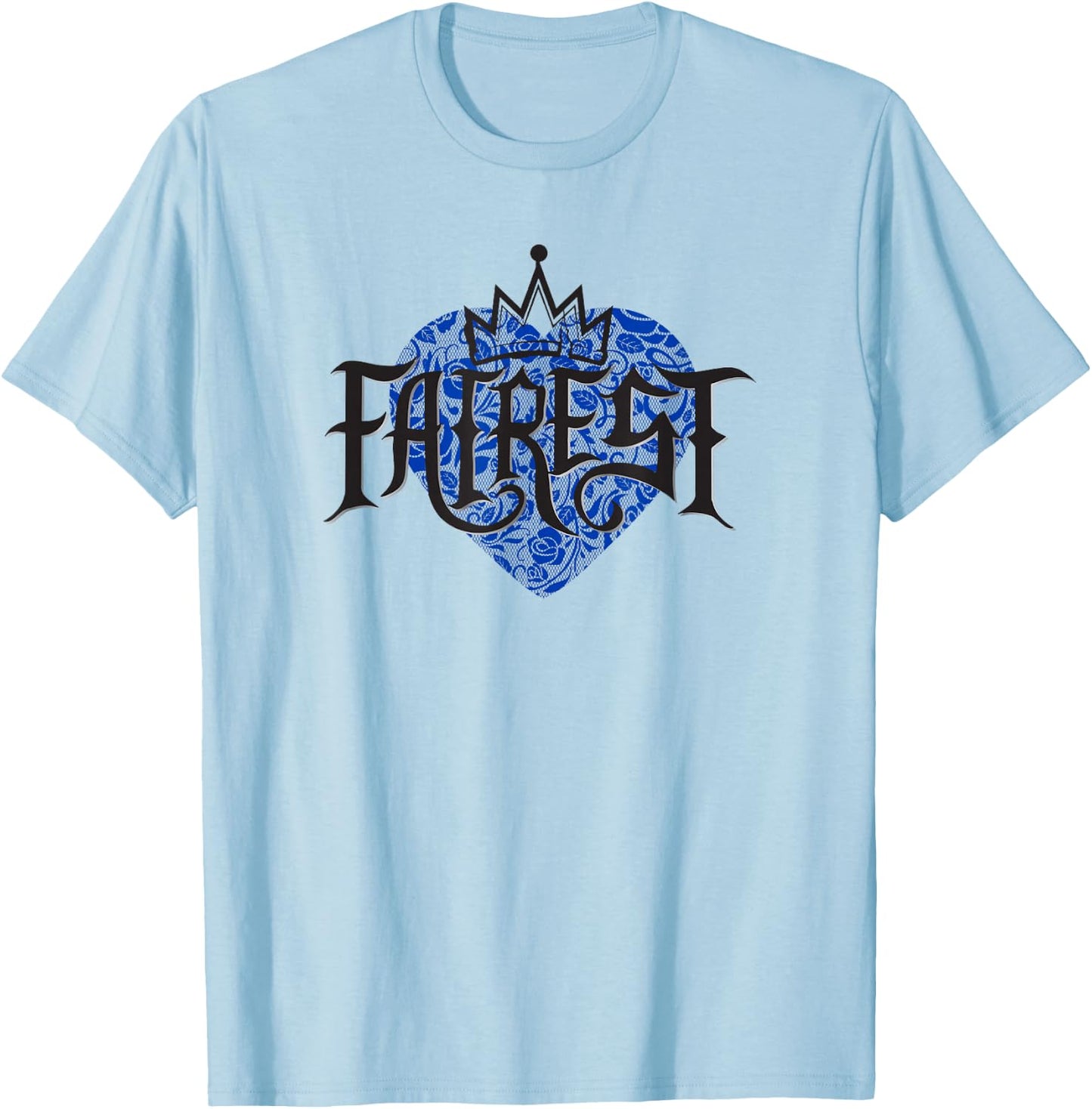 Disney Descendants Fairest Text T-Shirt - T-Shirt | Light Blue
