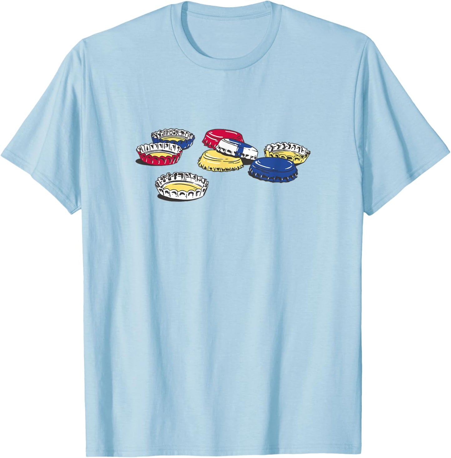 Vintage Bottle Stopper T-Shirt - T-Shirt | Light Blue