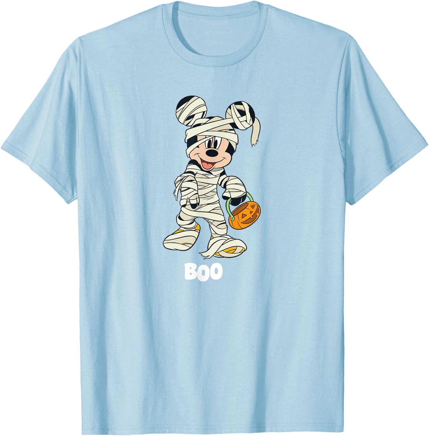 Disney - Halloween Mickey Mummy T-Shirt - T-Shirt | Light Blue