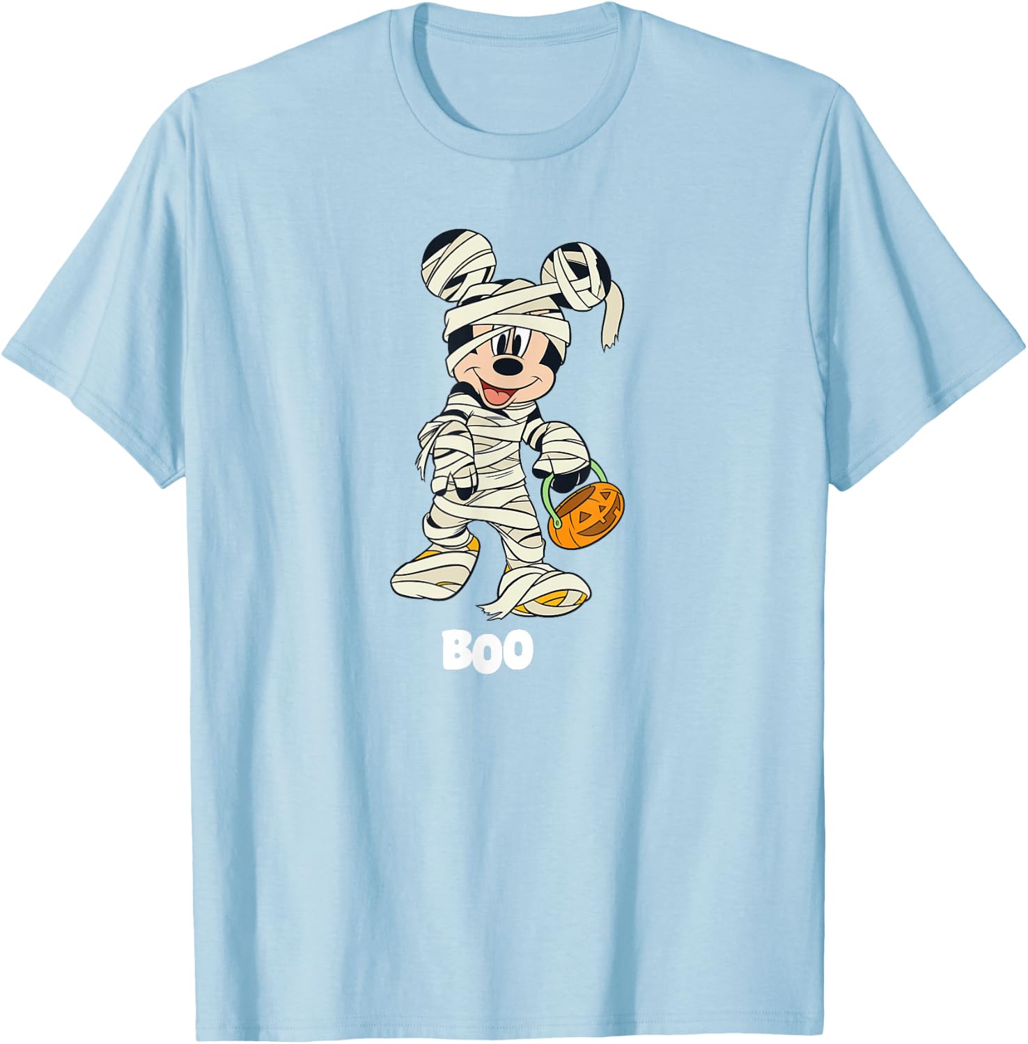 Disney - Halloween Mickey Mummy T-Shirt - T-Shirt | Light Blue