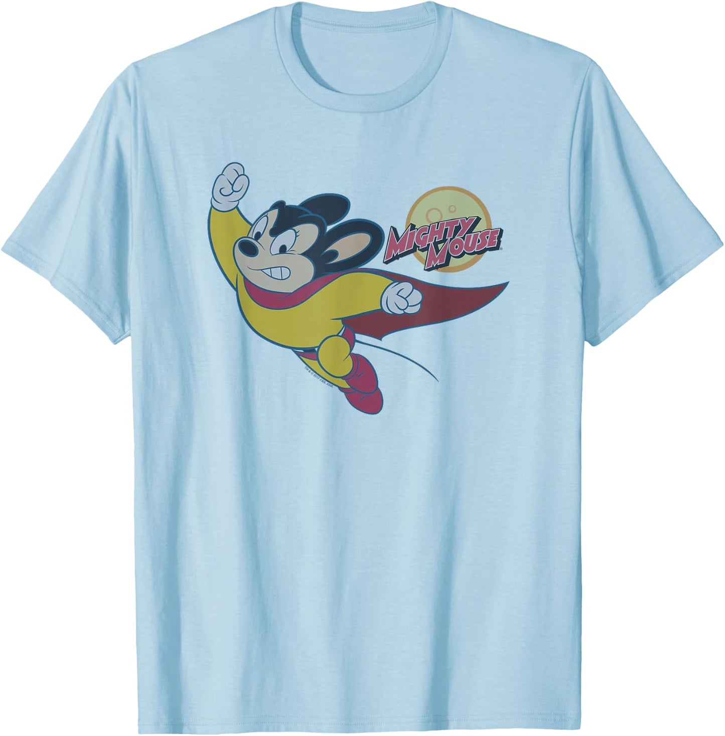 Mighty Mouse to The Sky T-Shirt - T-Shirt | Light Blue