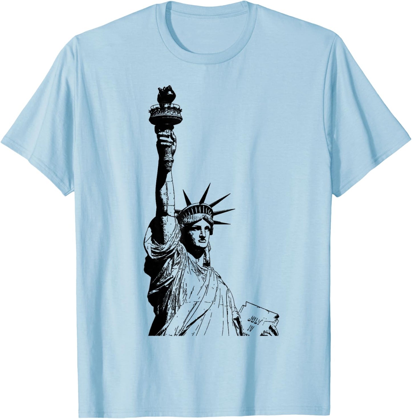 Statue Of Liberty T-Shirt - T-Shirt | Light Blue
