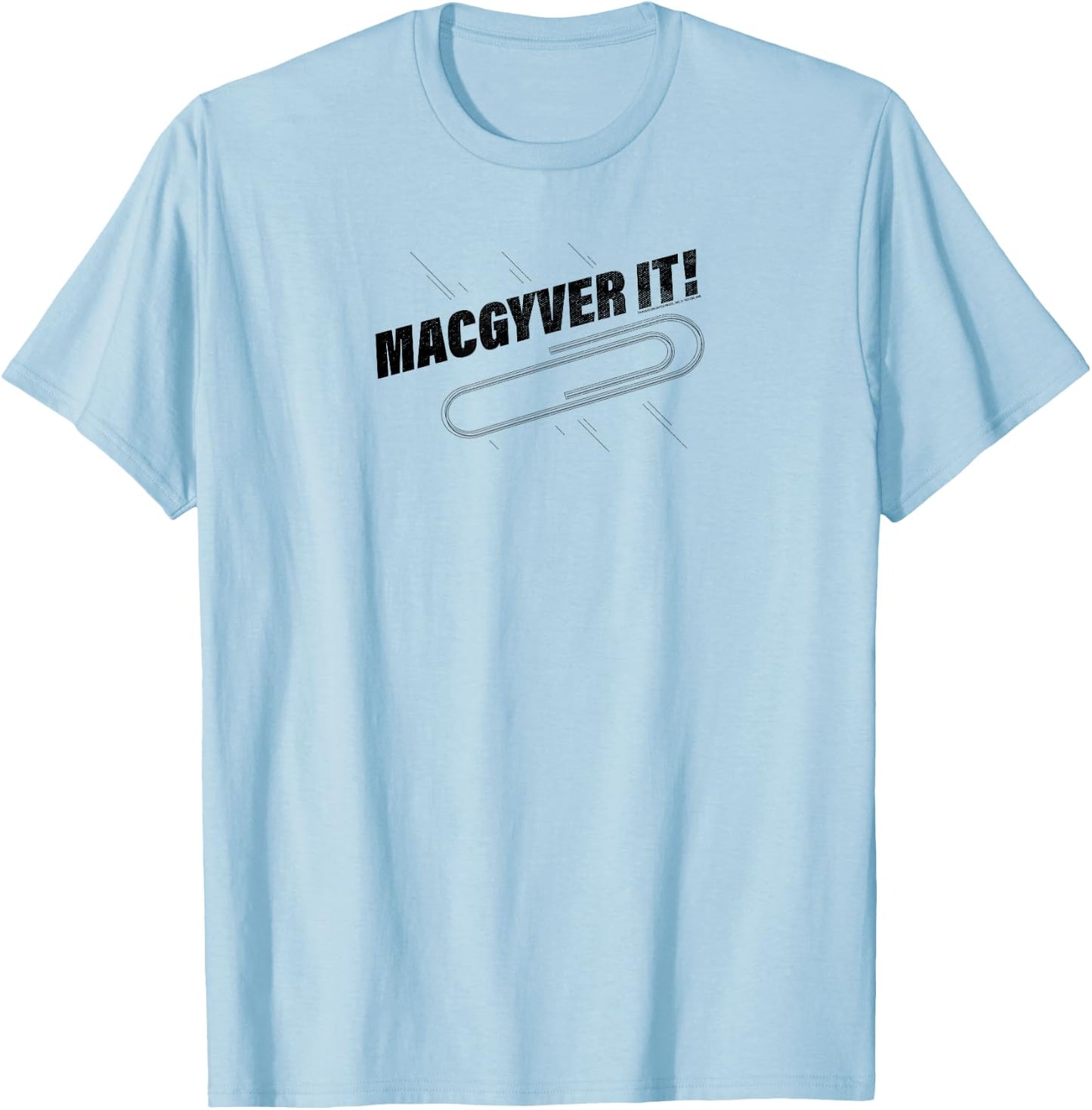 MacGyver MacGyver It Logo T-Shirt - T-Shirt | Light Blue