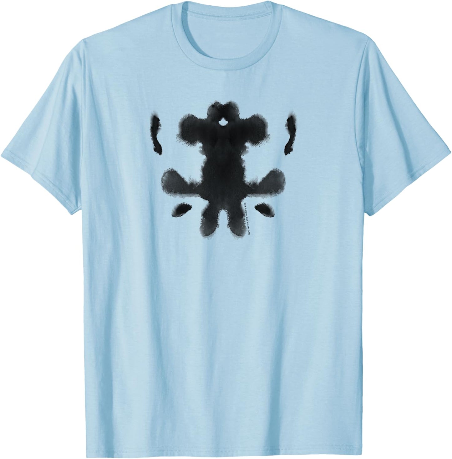 Watchmen Rorschach Face T-Shirt - T-Shirt | Light Blue
