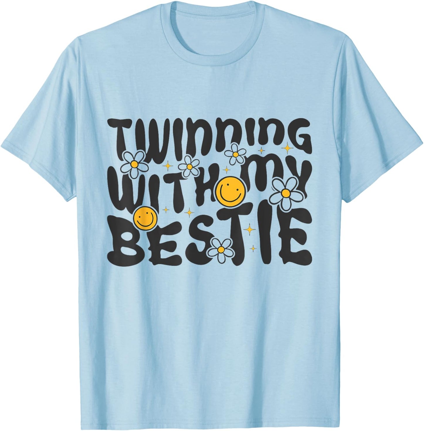 BFF Spirit Week Girls Besties Matching T-Shirt - T-Shirt | Light Blue