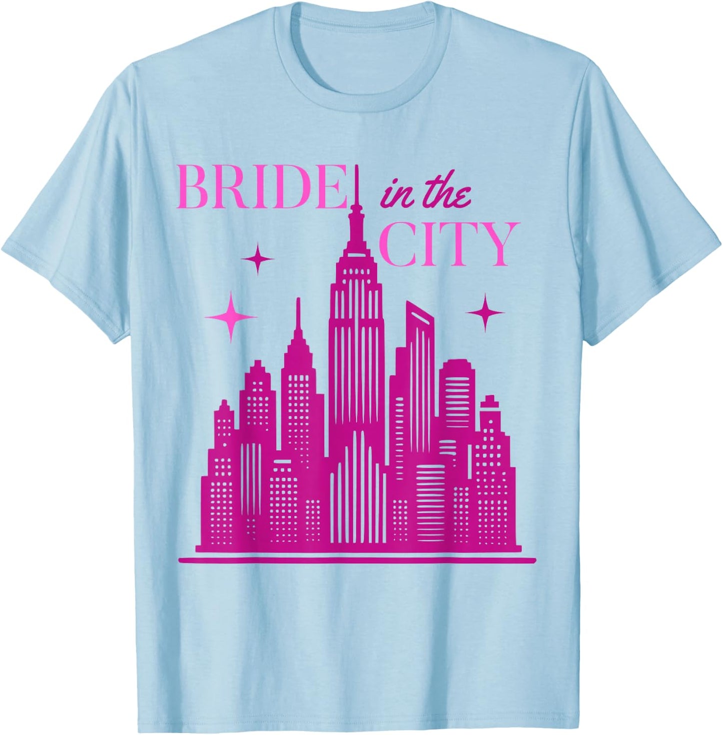 New York City NYC Bachelorette Party T-Shirt - T-Shirt | Light Blue