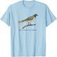 Birds Aren't Real - Ceci n'est pas un oiseau T-Shirt - T-Shirt | Light Blue