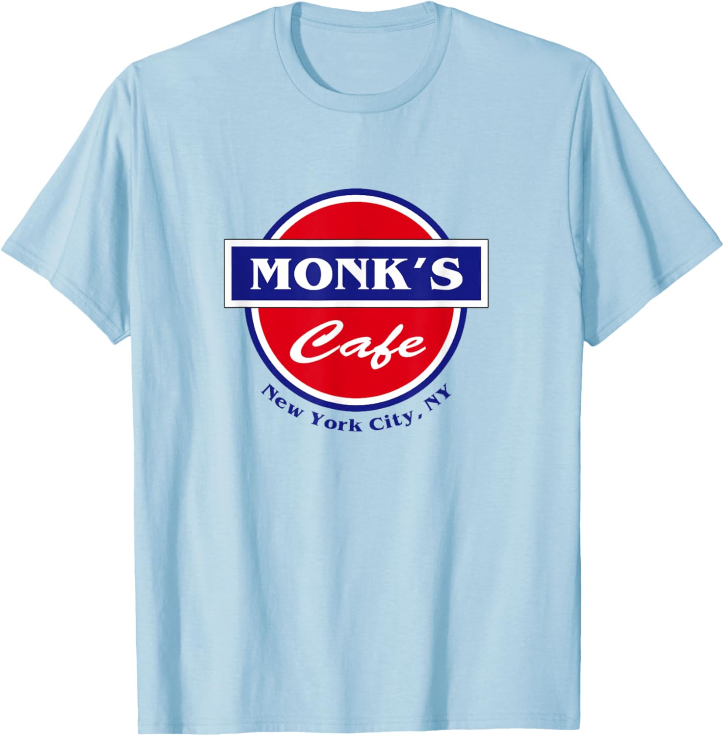 Monk's Cafe T-Shirt - T-Shirt | Light Blue