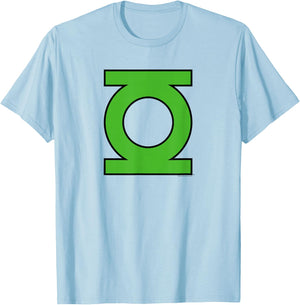 Green Lantern Emblem T Shirt T-Shirt - T-Shirt | Light Blue