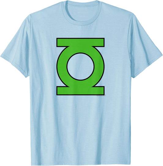 Green Lantern Emblem T Shirt T-Shirt - T-Shirt | Light Blue