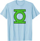 Green Lantern Emblem T Shirt T-Shirt - T-Shirt | Light Blue