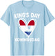 Kingsday Dutch Koningsdag Netherlands Kings Day Amsterdam T-Shirt - T-Shirt | Light Blue
