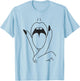 Lips Tongue Sexy Mouth Kiss Women T-Shirt - T-Shirt | Light Blue