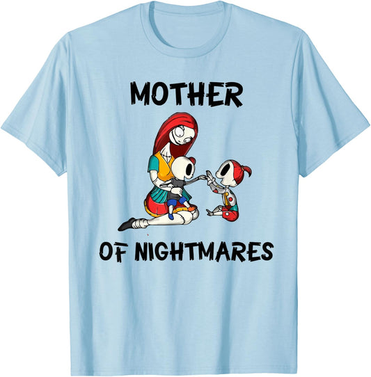 Mother of Nightmares Graphic T-Shirt - T-Shirt | Light Blue