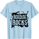 Reading Rocks Read Teacher Libray Librarian ELA Teacher T-Shirt - T-Shirt | Light Blue
