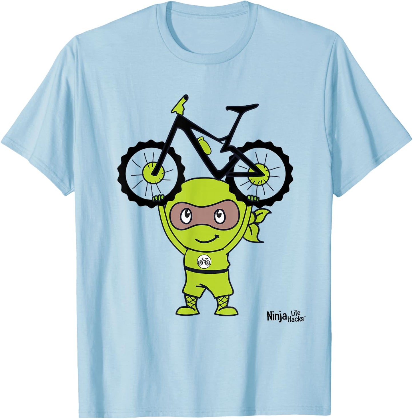 Gritty Ninja T-Shirt - T-Shirt | Light Blue